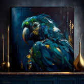 Dekorativna slika na platnu - PREMIUM ART - RAINBOW FEATHERS IN FLIGHT Popust 30% 80X80 cm
